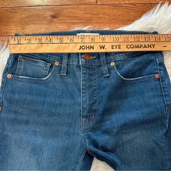 Madewell 9 inch Mid-Rise Skinny Size 27 - Picture 13 of 16